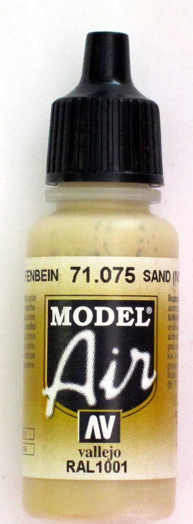 71075 Vallejo Model Airbrush Paint 17 ml Sand