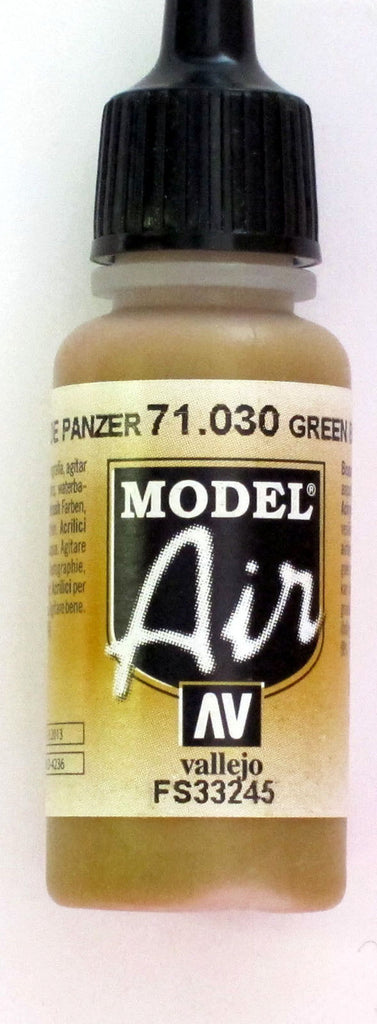 71030 Vallejo Model Airbrush Paint 17 ml Green Brown