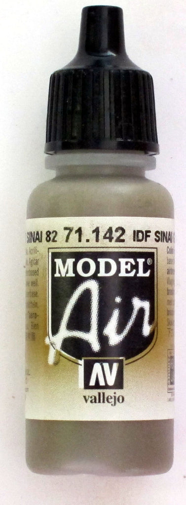 71142 Vallejo Model Airbrush Paint 17 ml IDF Sinai Grey