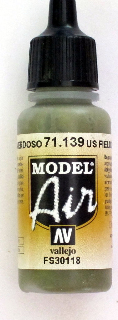 71139 Vallejo Model Airbrush Paint 17 ml US Field Drab