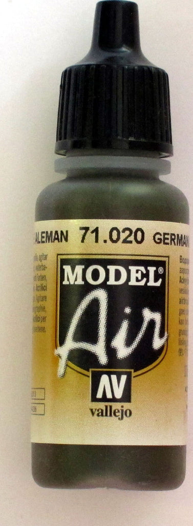 71020 Vallejo Model Airbrush Paint 17 ml German Green