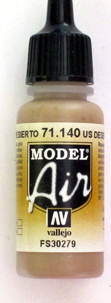 71140 Vallejo Model Airbrush Paint 17 ml US Desert Sand