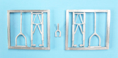 SAC 72115 Armstrong Whitley Landing Gear for 1/72nd Scale Airfix Model