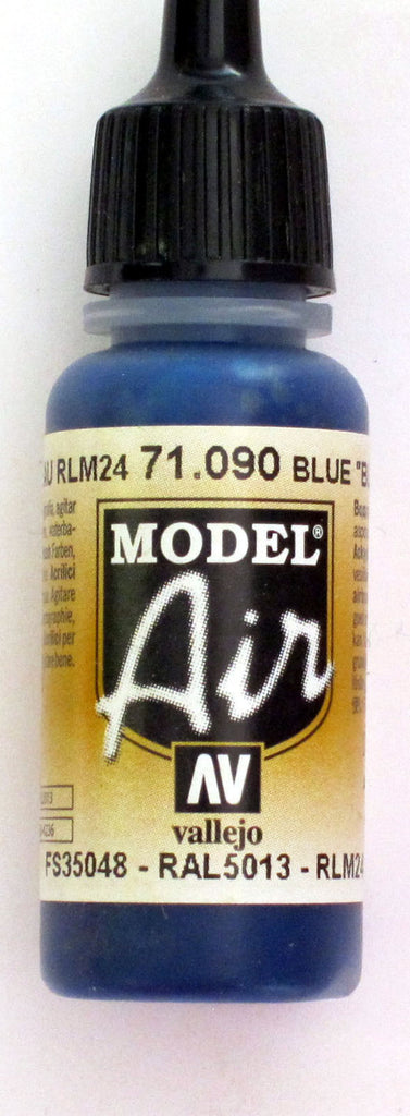 71090 Vallejo Model Airbrush Paint 17 ml Blue Angel Blue