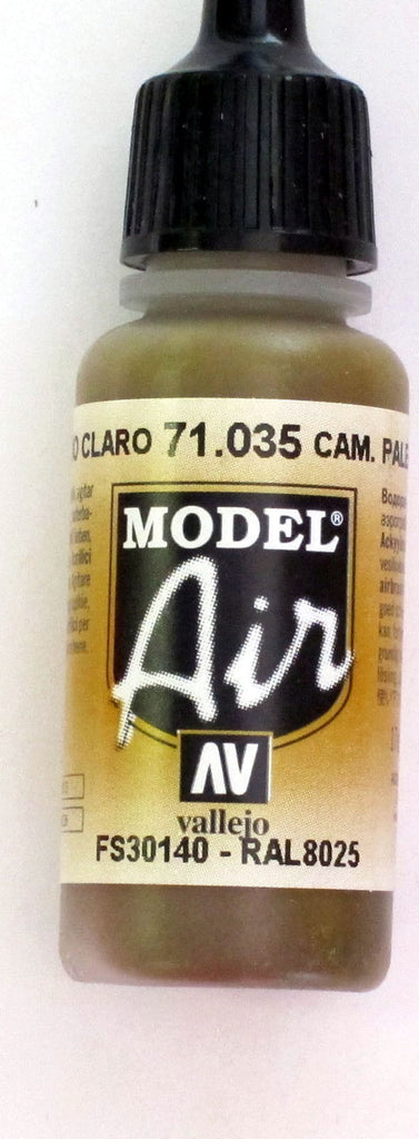 71035 Vallejo Model Airbrush Paint 17 ml Camouflage Light Brown
