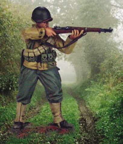 Kit# 9650R - US Infantryman M1 - WWII - Resin