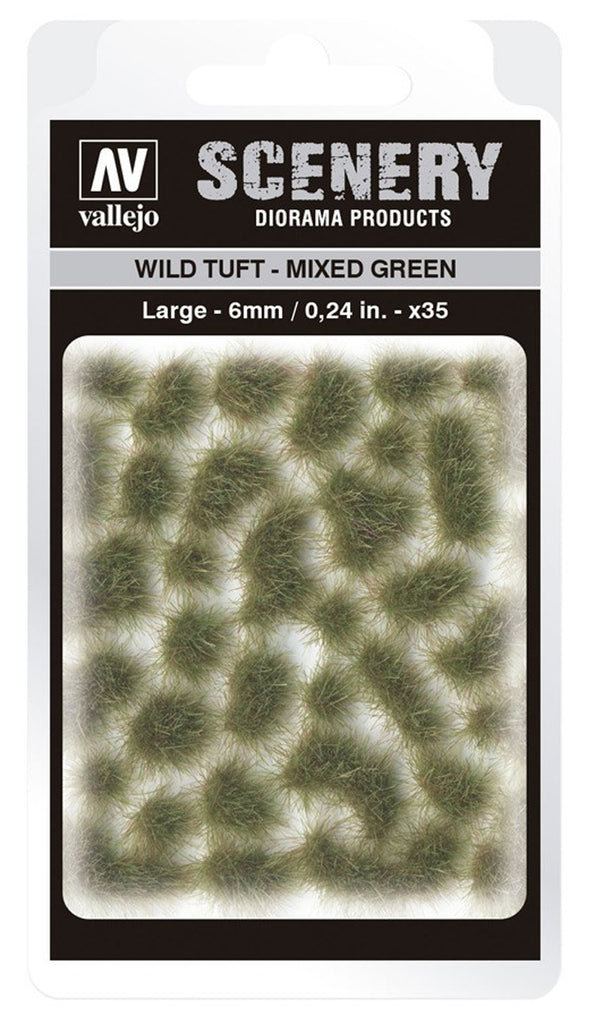SC416 - Acrylicos Vallejo Wild Tuft - Mixed Green Large
